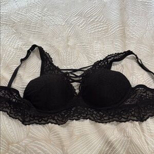 Elegant Black Lace Bralette